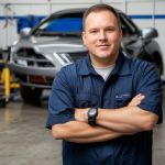 Professional headshot of satisfied customer David Thompson with brake system diagnostic success