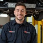 Professional headshot of satisfied customer Sarah Martinez with brake evaluation experience