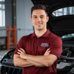 Professional headshot of satisfied customer Sarah Martinez with transmission diagnostic success